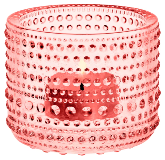 Iittala Kastehelmi Staki 6,5 salmon pink