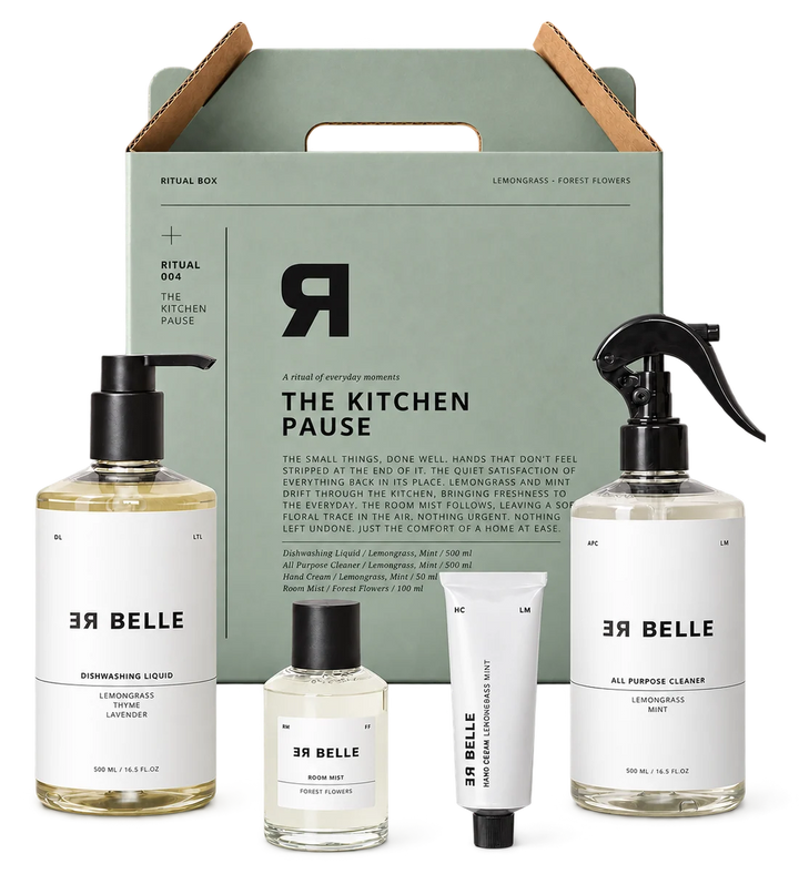 Rebelle The Kitchen Pause Dishwashing/Cleaner/Hand Cream/Room Mist (500/500/50/100 ml)