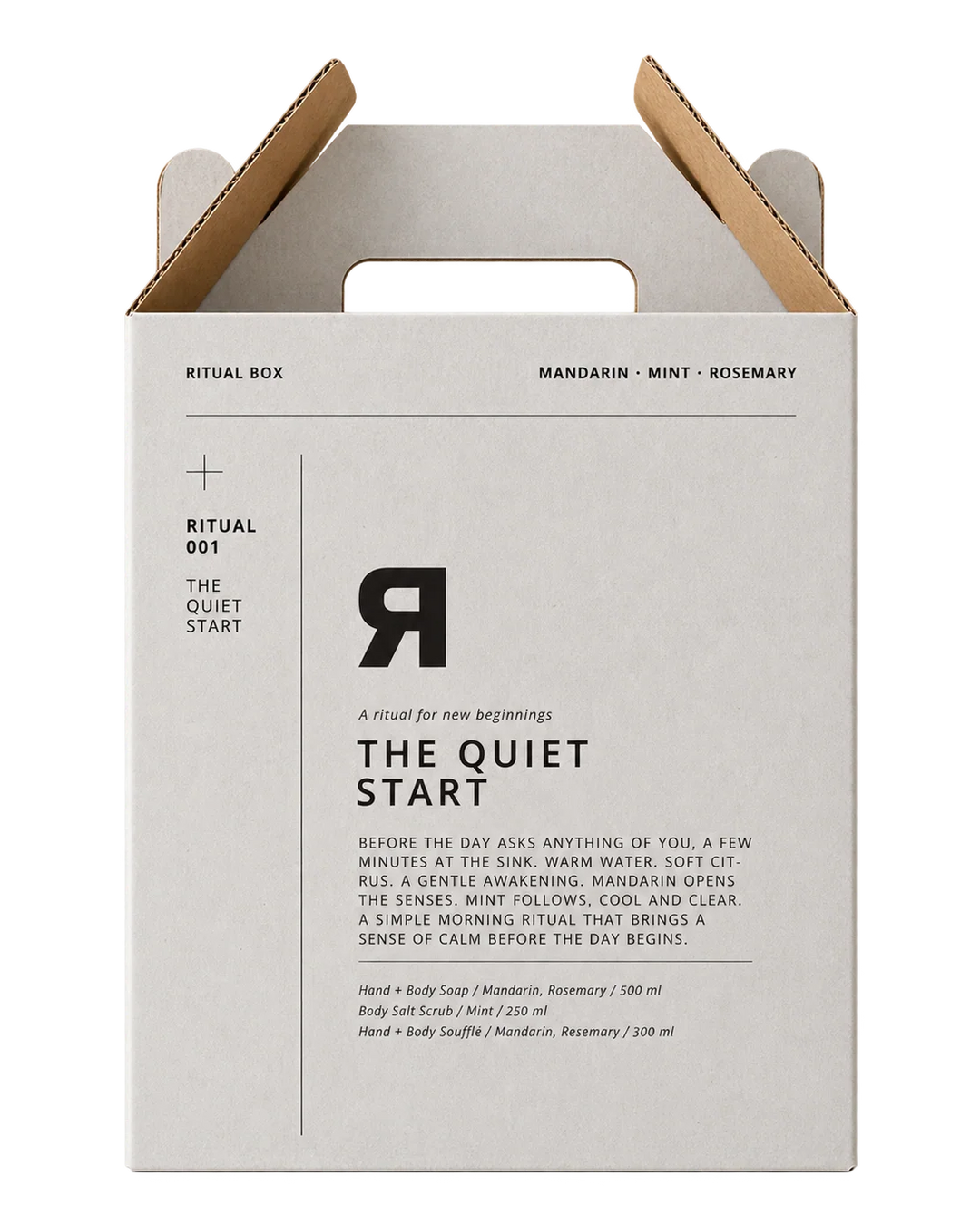 Rebelle The Quiet Start Hand + Body Soap/Scrub/Soufflé (500/250/300 ml)