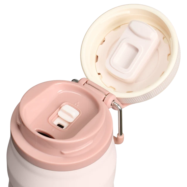 Stanley iceflow bottle twist flip 0,7L rose quartz