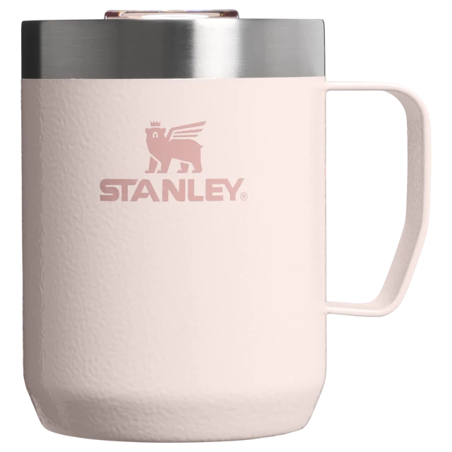 Stanley camp mug 0,23L hammertone rose quartz