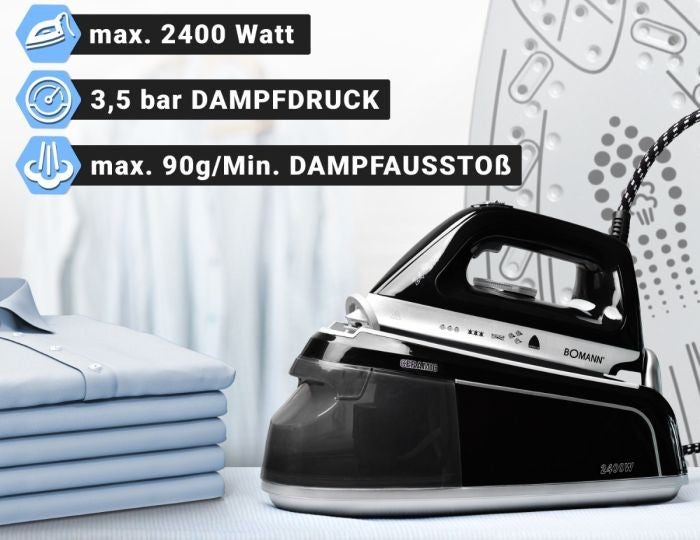 Bomann Strúkijarn við dampstøð