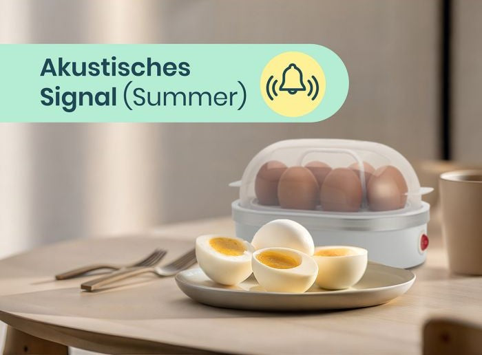 Bomann Eggkókari hvítur, 6 stk