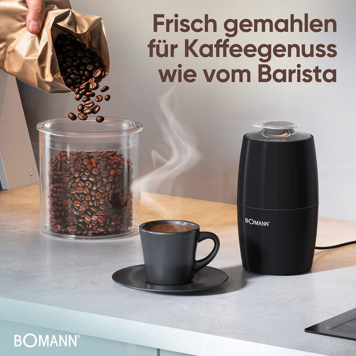 Bomann Kaffikvørn svørt