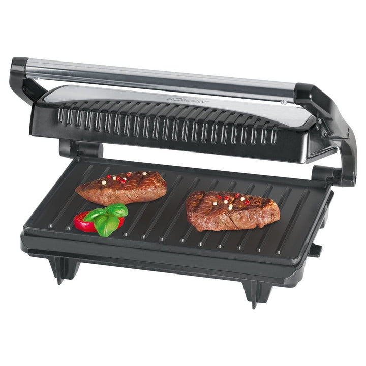 Bomann multi grill jarn, svørt/stál