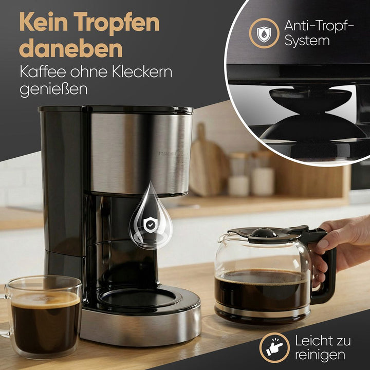 ProfiCook Kaffimaskina, grá, PC-KA 1330