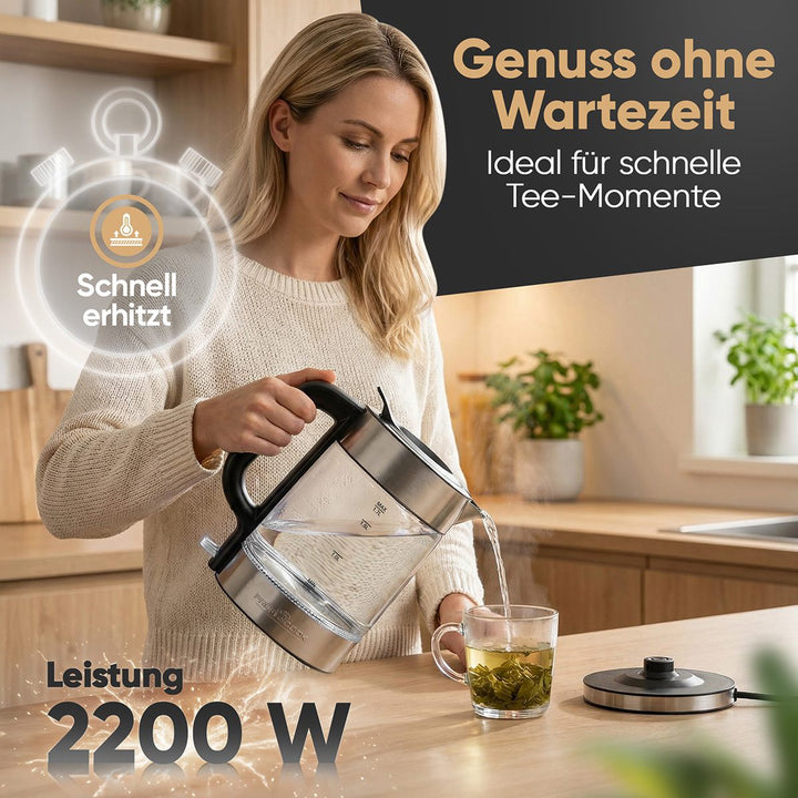 ProfiCook Ketil, glas 1,7ltr