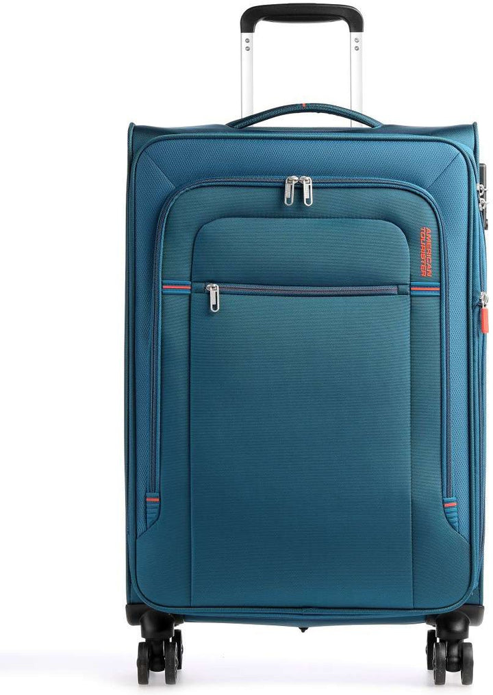 American Tourister Crosstrack kuffert 79cm navy/orange