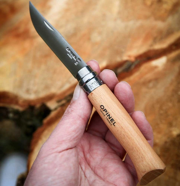 Opinel Felliknívur No 8 Træ