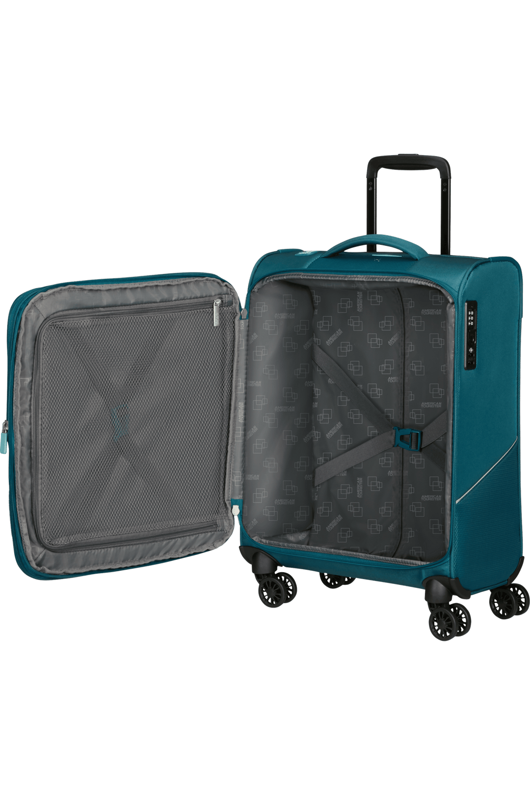 Samsonite Summerride kuffert S totally teal