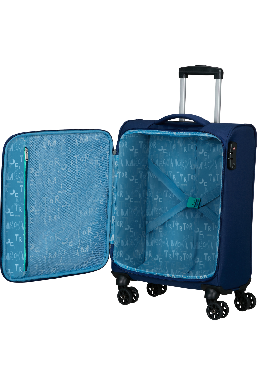 American Tourister Sea Seeker kuffert 55cm combat navy