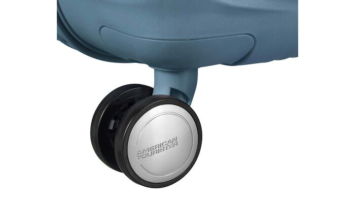 American Tourister Soundbox kuffert 55cm stone blue