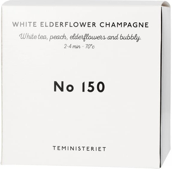 Teministeriet Te 150 White elderf champagne mini