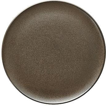 Raw Metallic brown tallerkur 20 cm