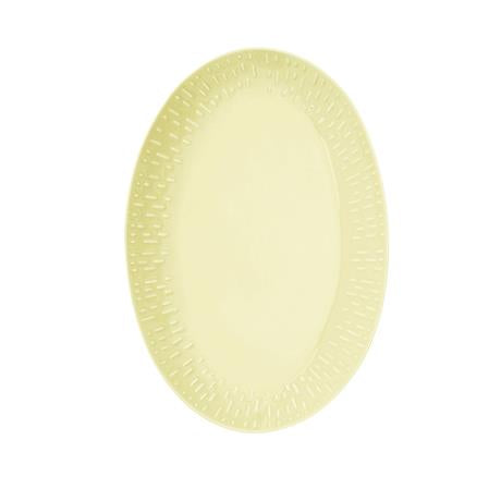 Aida Confetti Oval Fat Lemon