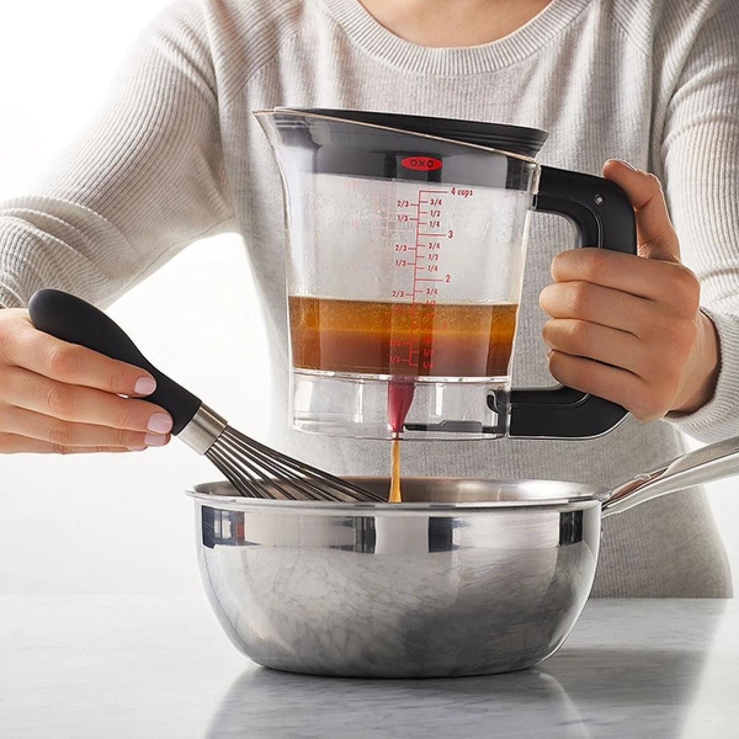 Oxo feittskiljari 1L v/botnventili