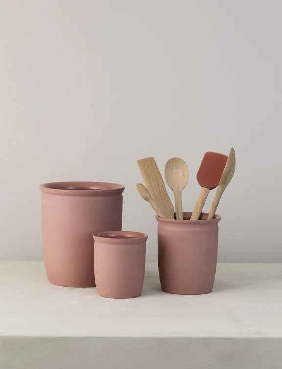 Knabstrup krukka 1 l. Rose