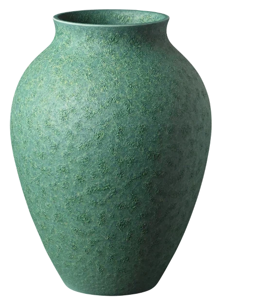 Knabstrup vasi Verdigris Green 20 cm