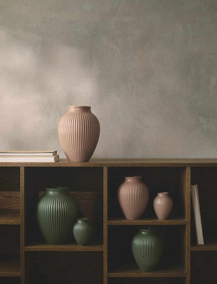 Knabstrup vasi mat celadon green 20cm
