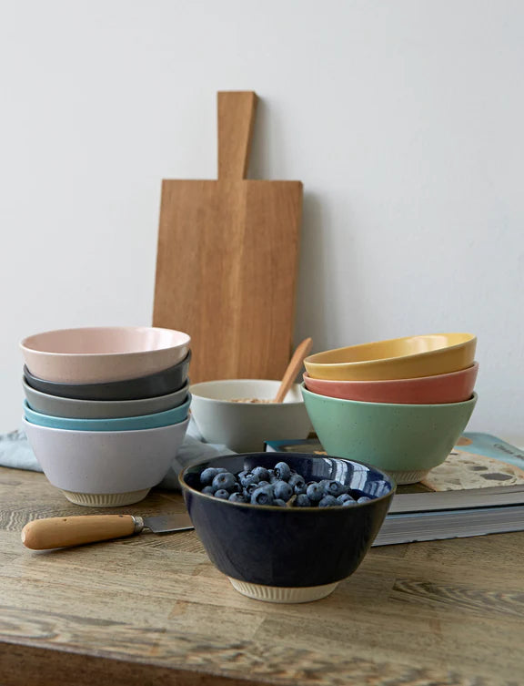 Knabstrup colorit skál 14 cm gul