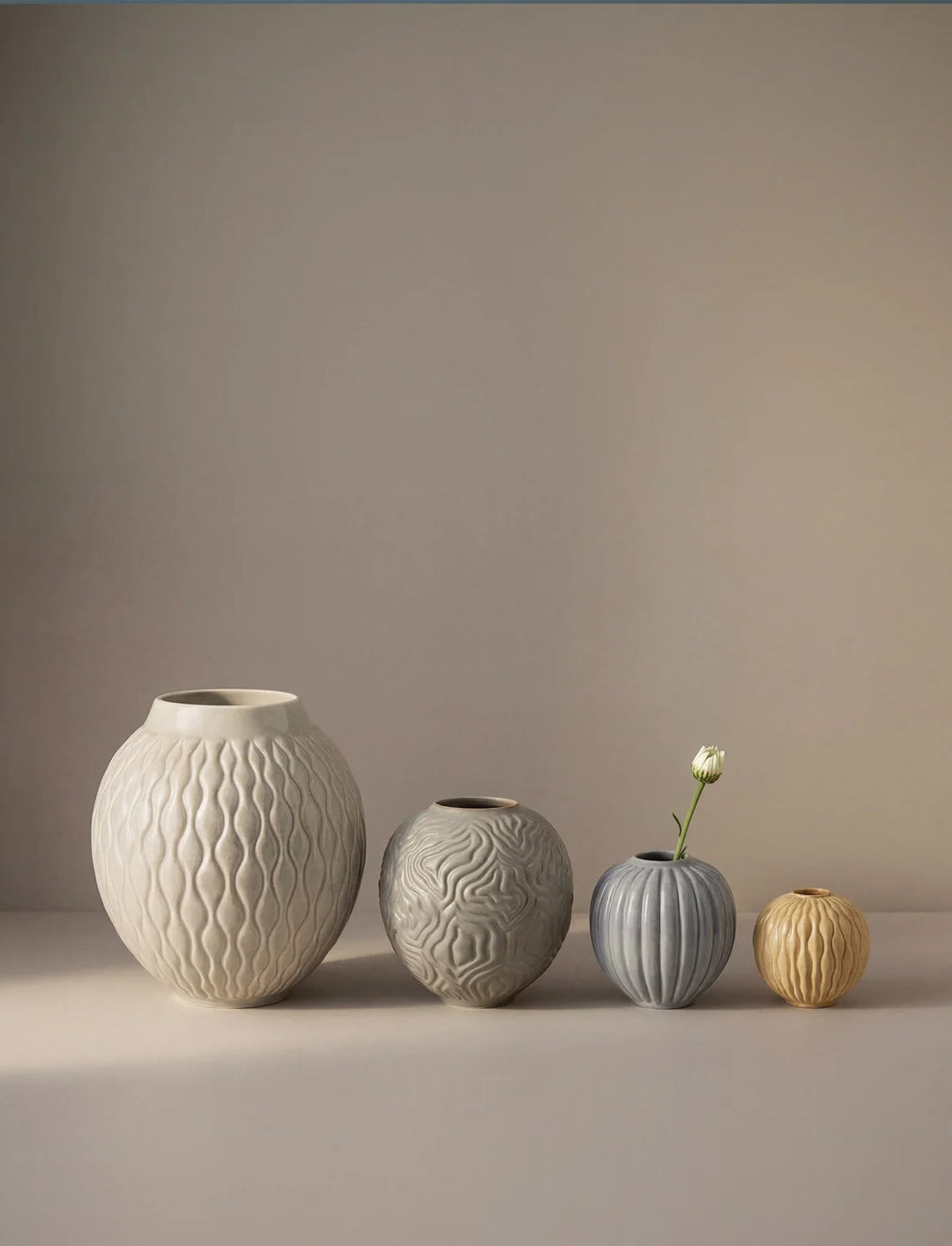 Knabstrup Solum vasi 24cm ash