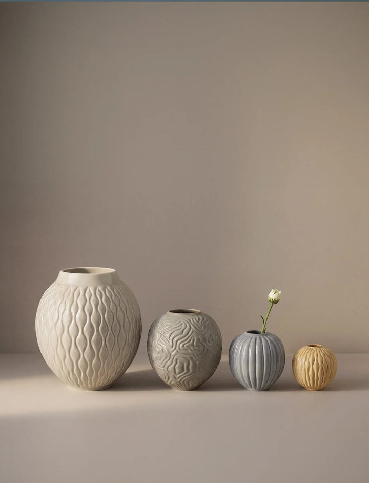 Knabstrup Solum vasi 24cm ash