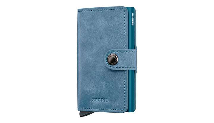 Secrid korthaldari vintage teal