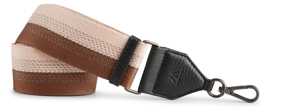 Markberg Daphney Guitar Strap Blush & Taupe