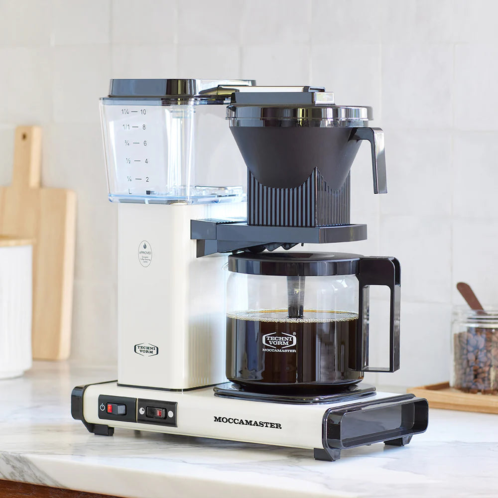 Moccamaster Kaffimaskina matt white