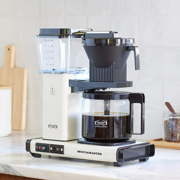 Moccamaster Kaffimaskina matt white