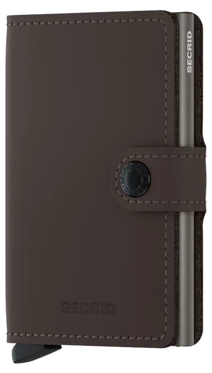 Secrid Miniwallet matte truffle