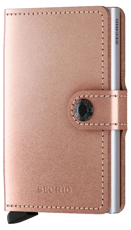 Secrid Miniwallet metallic rose