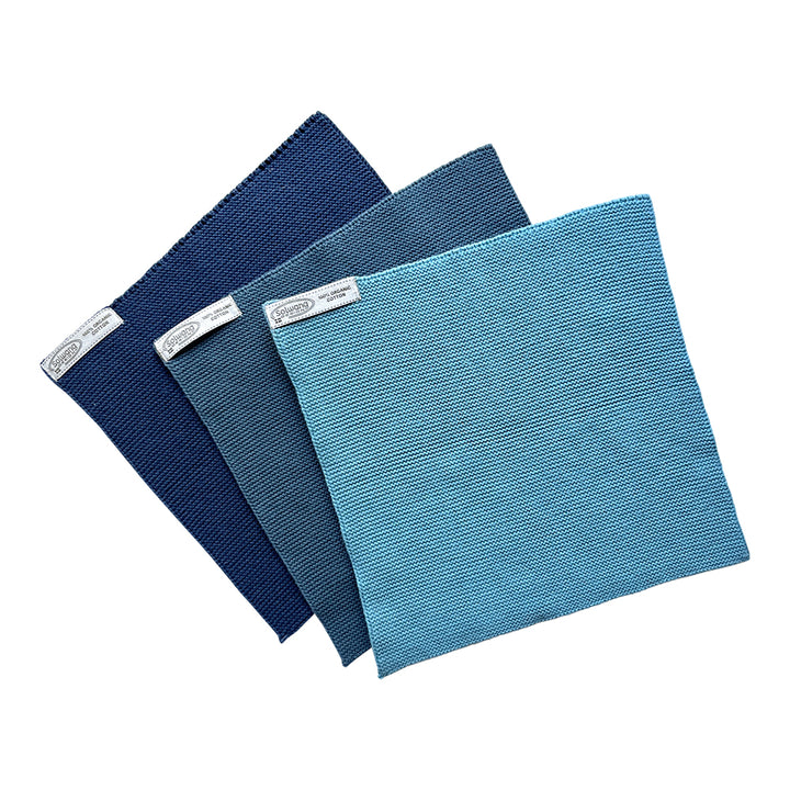 Solwang lappar 3 stk blue peacock koombi
