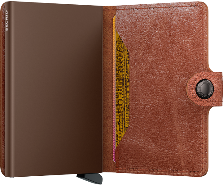 Secrid korthaldari vintage cognac brown