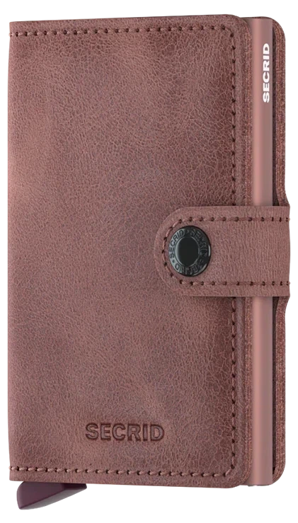 Secrid korthaldari vintage mauve