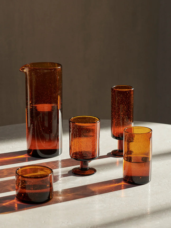 Ferm Living oil jug amber