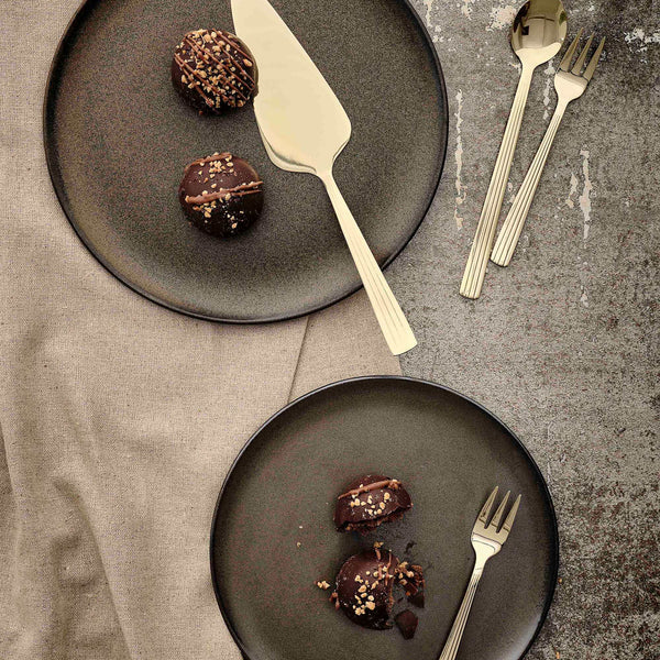 RAW latteskeið 4 stk Champagne Guld