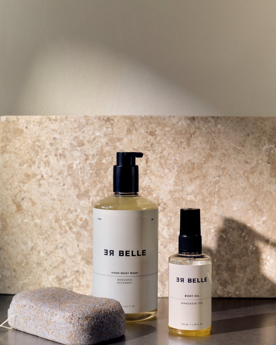 Rebelle body oil mandarin tea