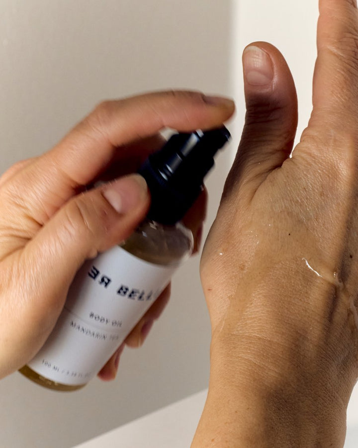 Rebelle body oil mandarin tea