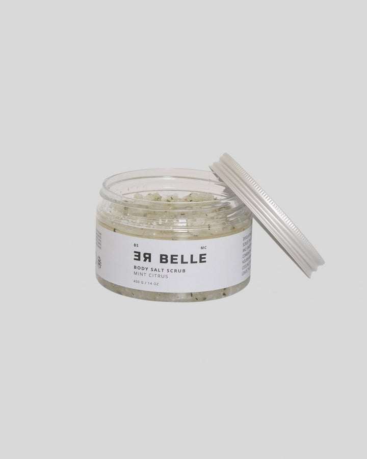 Rebelle body salt scrub mint
