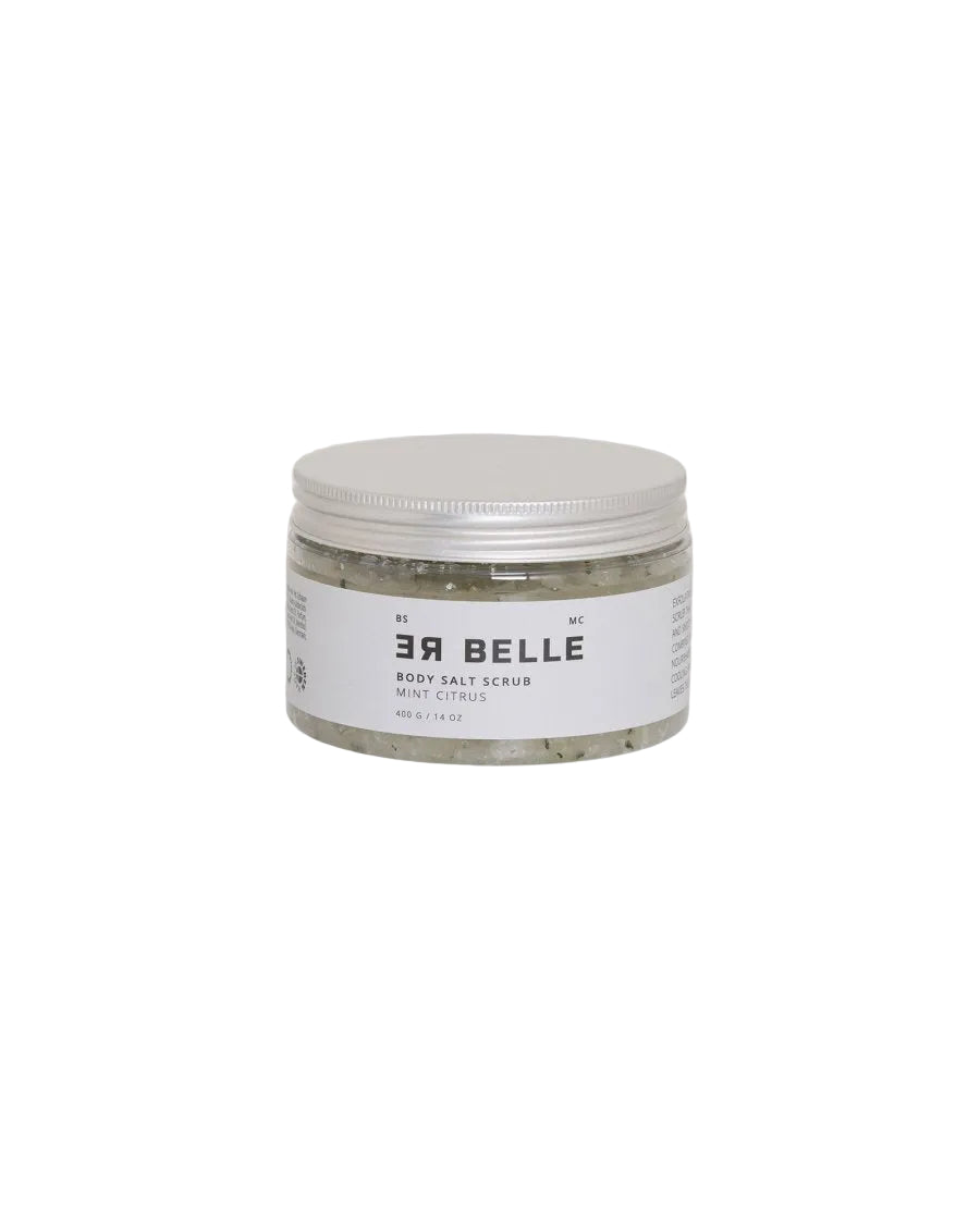 Rebelle body salt scrub mint