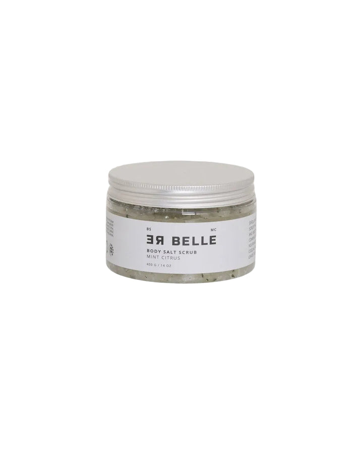 Rebelle body salt scrub mint