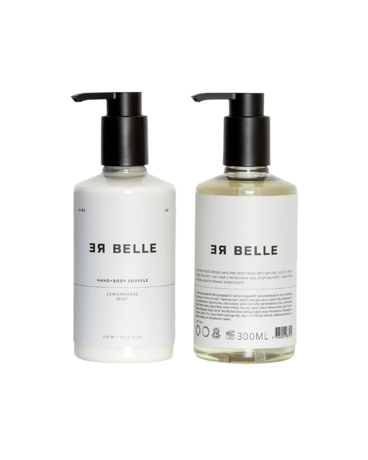 REBELLE hand+body duo kit lemongrass mint