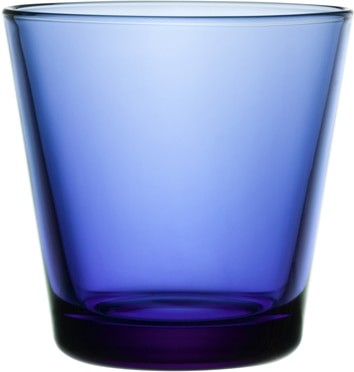 Iittala kartio glas ultra marine blátt 21cl 1 stk