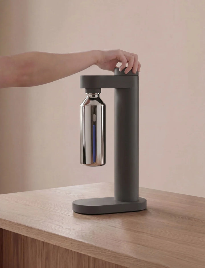 Stelton fløska til brúsmaskinu 0,8ltr stál