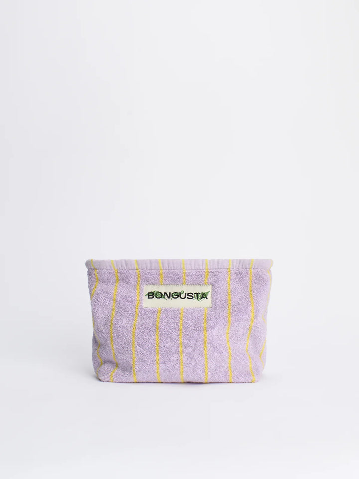 Bongusta toilettaska lilac and noen yellow