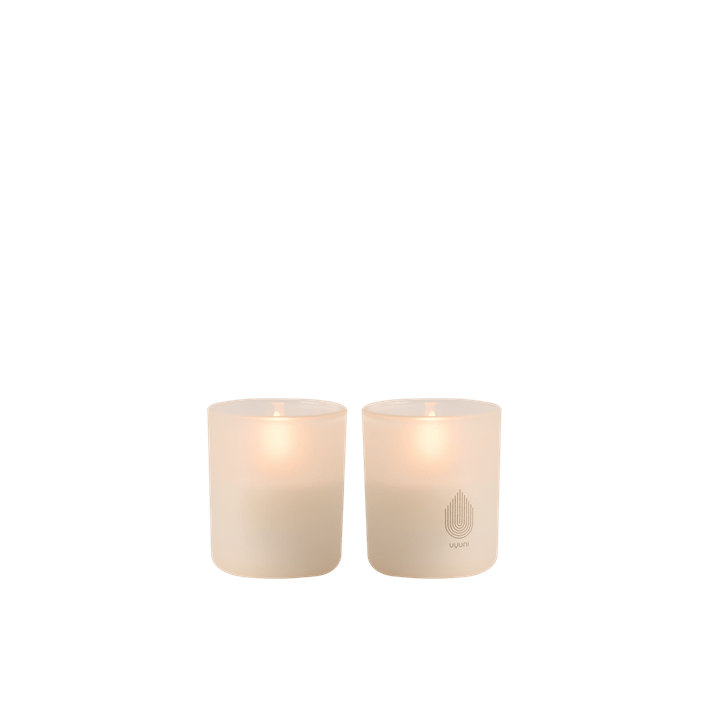 Uyuni Glass Candle Vanilla 2 stk.