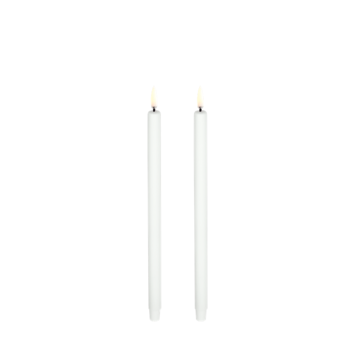 Uyuni Mini Taper Candle White 1,3 x 25 cm