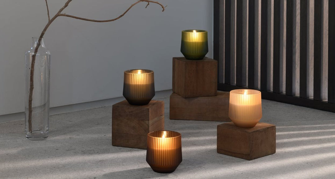 Uyuni Scented Wax Candle Beige 8,5 x 9,5