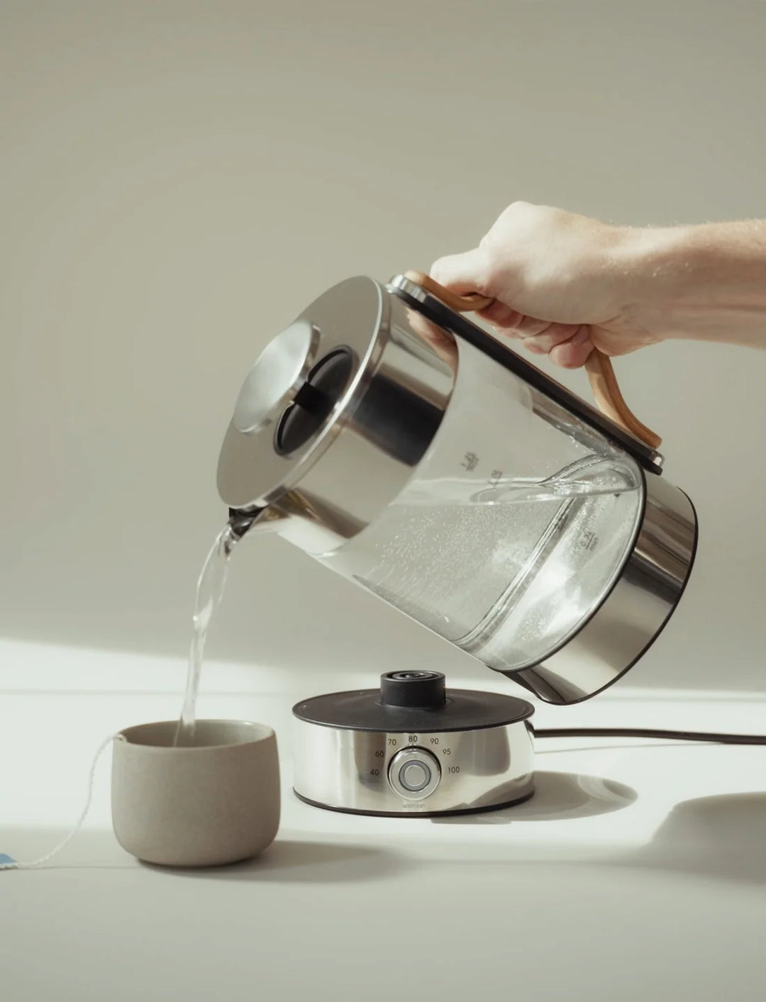 Stelton Emma ketil stál við glas